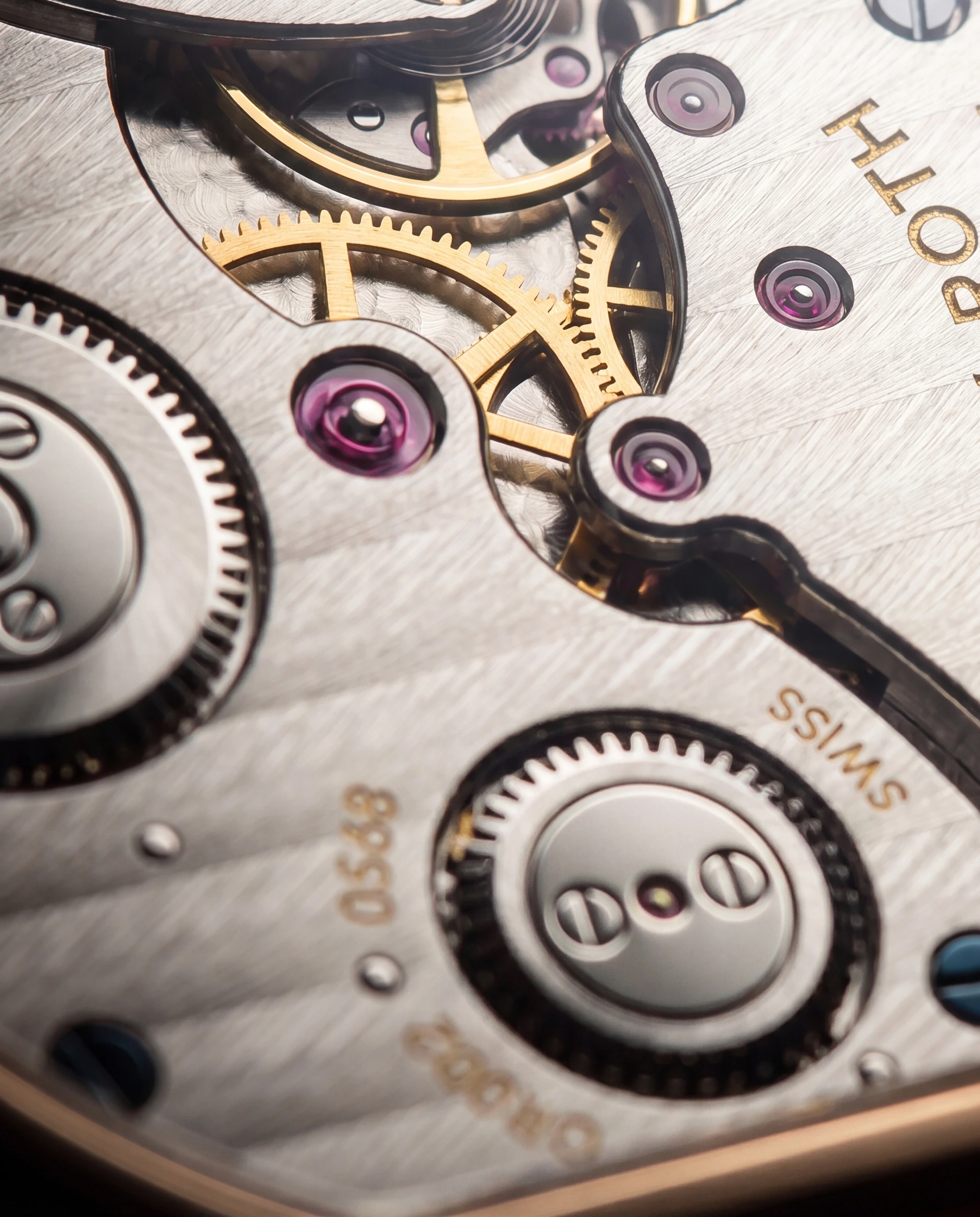 The watch movement and its intricate components